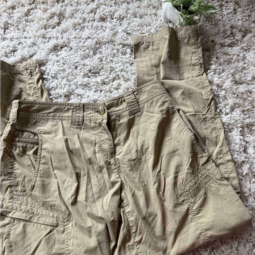 ExOfficio Beige Cargo Pants